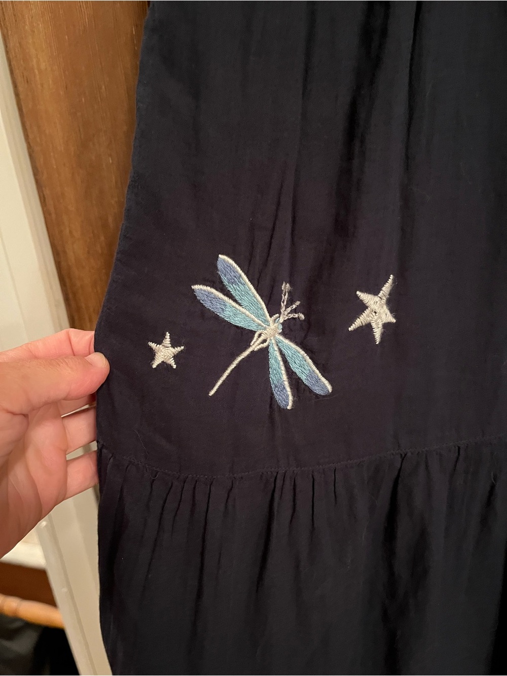 Johnny Was Phoebe Workshop Dress with Multicolor Floral Embroidery - Picture 6 of 7